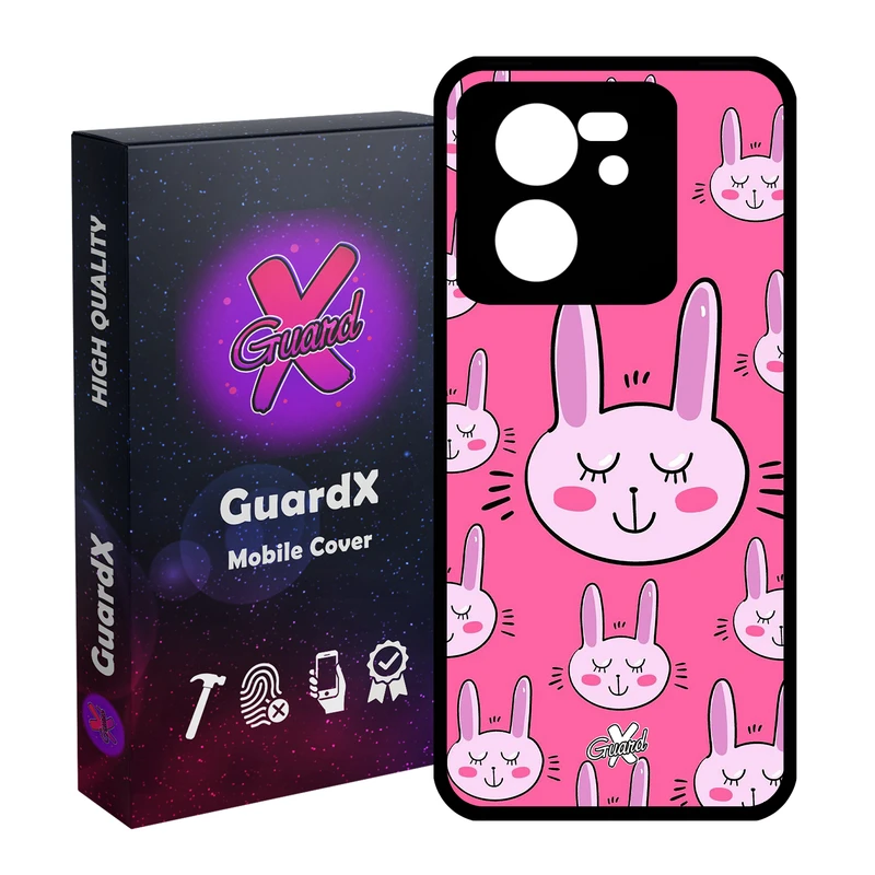 کاور گارد ایکس طرح Rabbit مدل Glass10135 مناسب برای گوشی موبایل شیائومی 13T/13T Pro/Redmi K60 Ultra