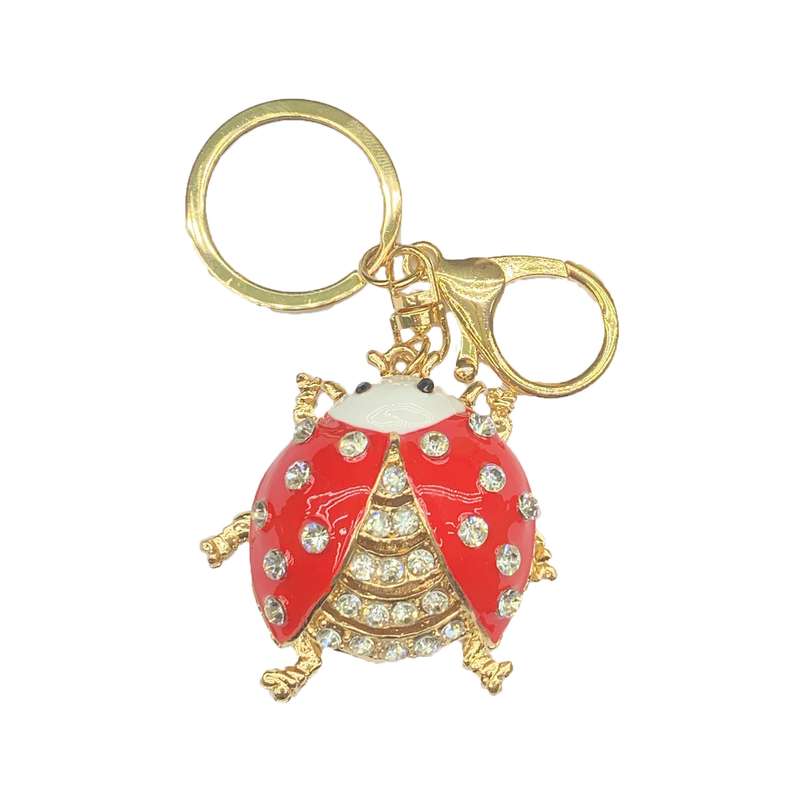 جاکلیدی دخترانه مدل فانتزی طرح  کفشدوزک