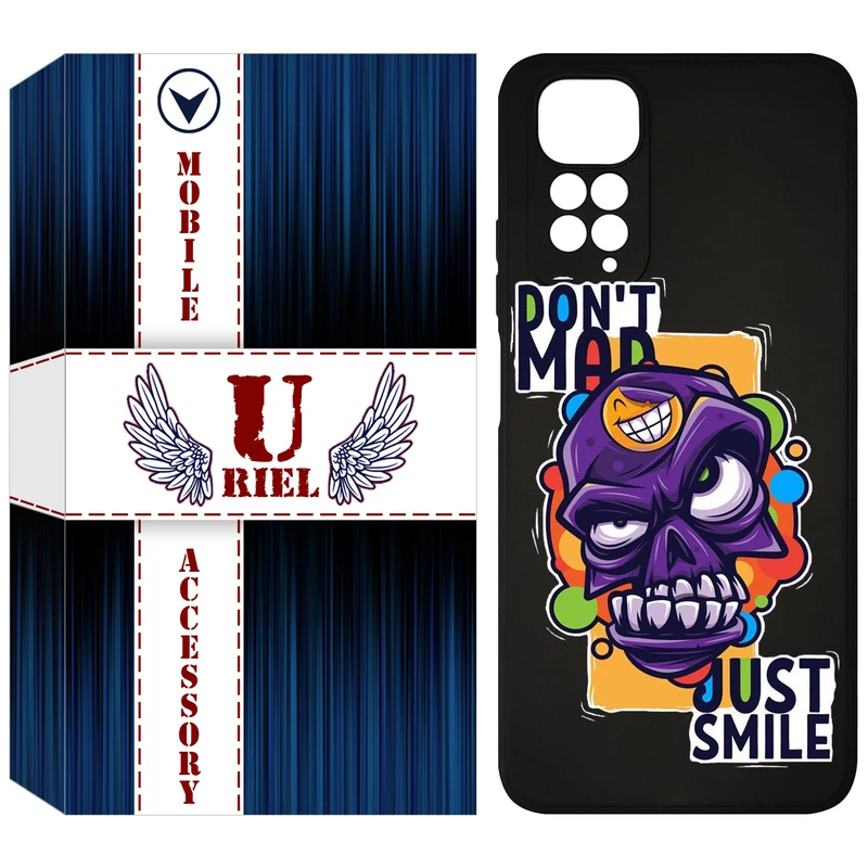 کاور یوریل مدل KSH کد 33 طرح Smile مناسب برای گوشی موبایل شیائومی Redmi Note 11 4G / Redmi Note 11S