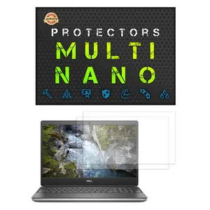 Multi Nano X-S2M Model Anti Reflex Screen Protector For Dell Precision 7550 15.6 inch 2020 Laptop Pack Of 2