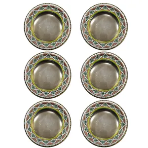 ظرف زعفران و ادویه مدل خاتم کد KH-L6 بسته 6 عددی
