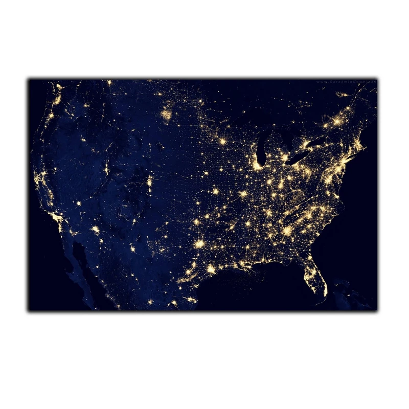 تابلو شاسی بکلیت طرح نقشه آمریکا مدل SH-4520