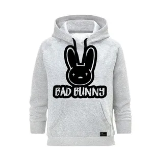 هودی زنانه مدل BUNNY کد M87 رنگ طوسی