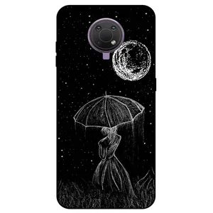 Megafone Girl and Moon 1369 Cover For Nokia G10
