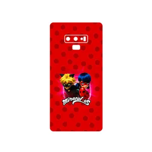 MAHOOT Ladybug and Cat Noir Cover Sticker for Samsung Galaxy Note 9