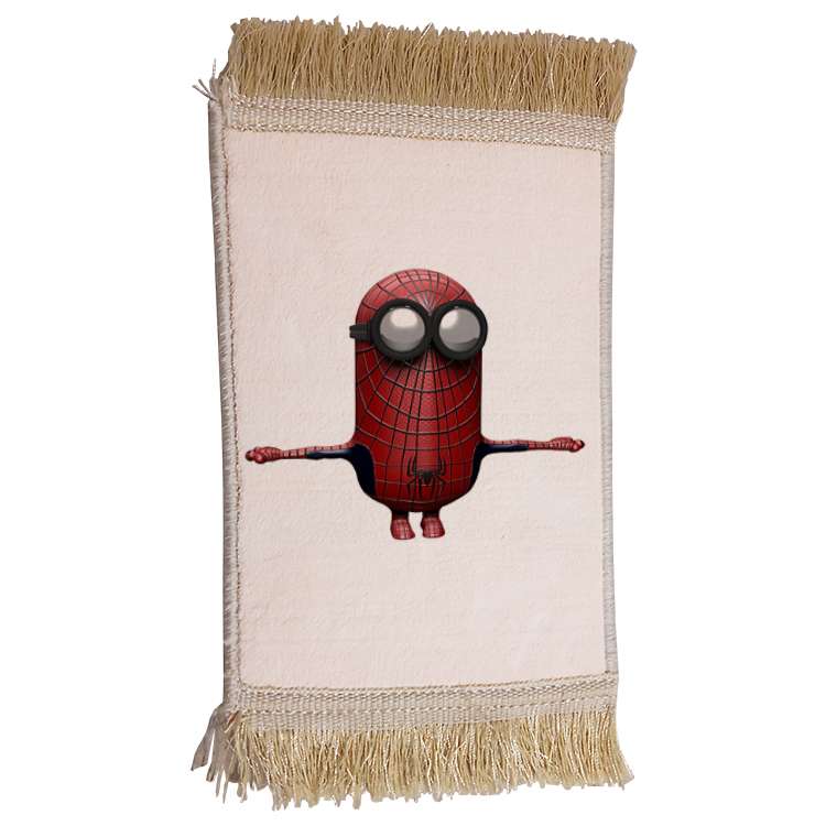 فرش ماشینی دیوارکوب مدل مینیون کد 95