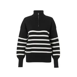 پلیور یقه ایستاده زنانه مدل مروانا