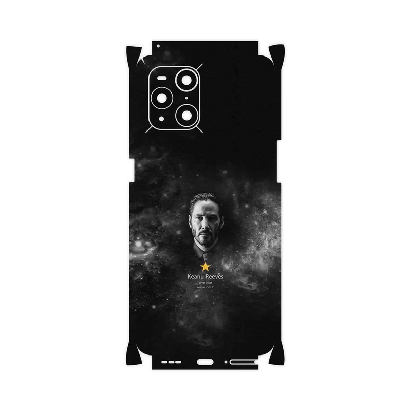 برچسب پوششی ماهوت مدل Keanu Reeves-FullSkin مناسب برای گوشی موبایل اپو Find X3 Pro