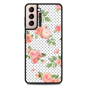 AKAM AMC-WSGS21P-FLOWERS5 Cover For Samsung Galaxy S21 Plus