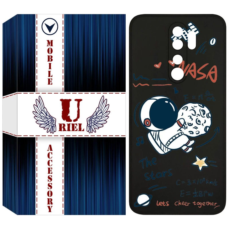 کاور یوریل مدل KSH کد 27 طرح ناسا مناسب برای گوشی موبایل شیائومی Redmi Note 8 Pro