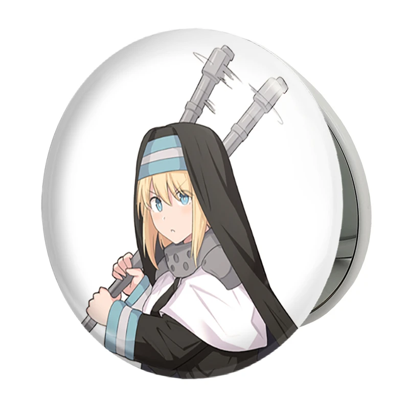 آینه جیبی خندالو طرح آیریس انیمه نیروی آتش مدل تاشو کد 32257