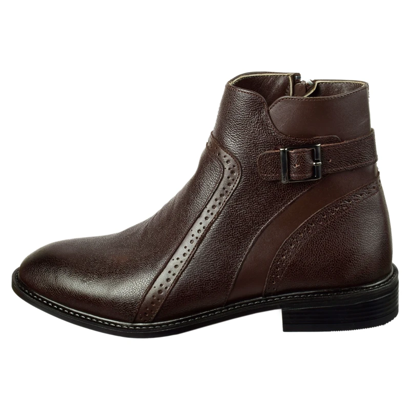 نیم بوت مردانه بالنزا مدل چرم طبیعی Veridian BR.1997