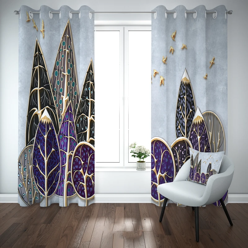 پرده مدل b2520 سایز 140×280 سانتی متر