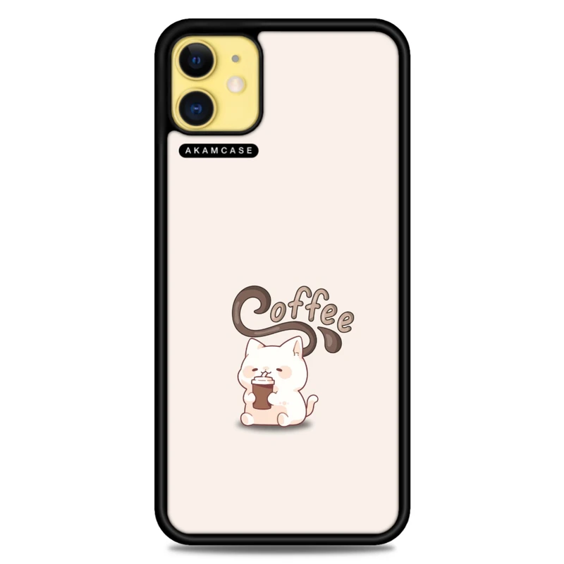 کاور آکام مدل AMC-WA11-COFFEE-19 مناسب برای گوشی موبایل اپل iPhone 11