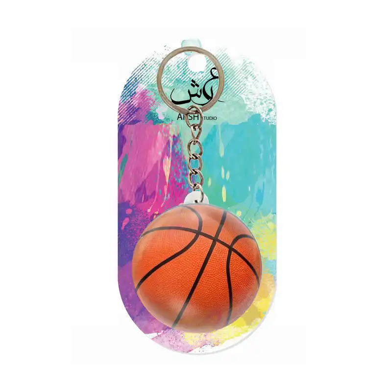 جاکلیدی عرش مدل ورزشی توپ بسکتبال کد Asj6373