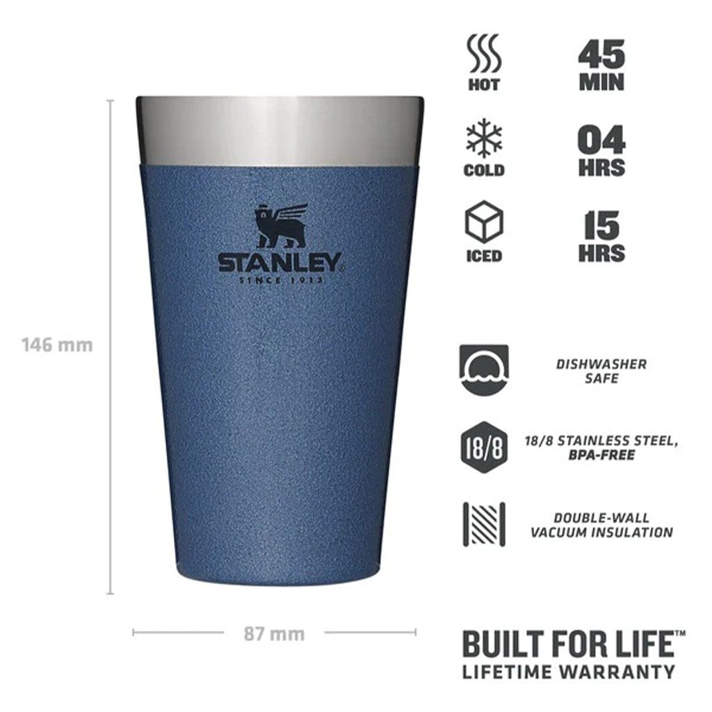 ماگ سفری استنلی مدل ADVENTURE STACKING BEER PINT کد F2022 گنجایش 0.47 لیتر -  - 3