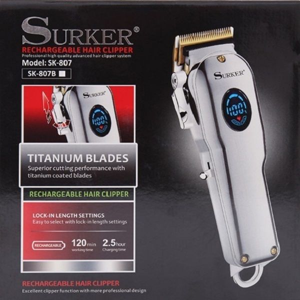 ماشین اصلاح موی سر و صورت سورکر مدل SK-807 -  - 4