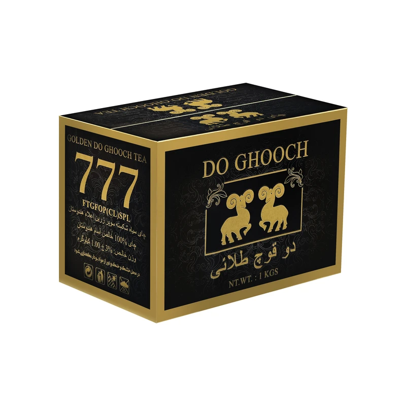  چای سیاه شکسته سوپر زرین دو قوچ - 1 کیلو گرم