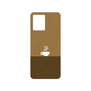 MAHOOT Minimal Cup of Coffee Icon Cover Sticker for Oppo Reno 8 4G
