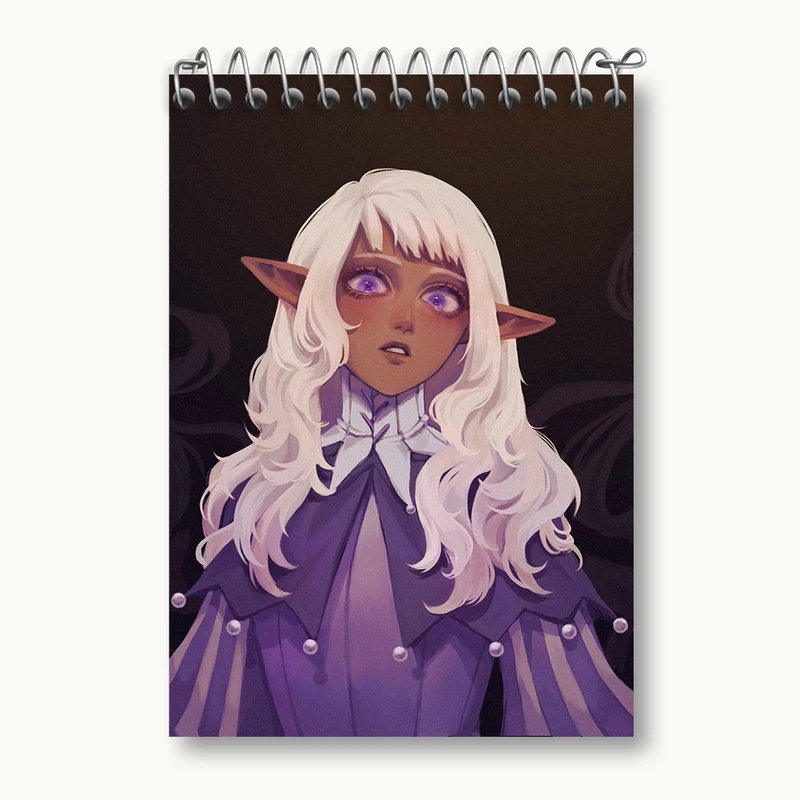 دفتر یادداشت 50 برگ خندالو مدل ثیستل انیمه خوشمزه در سیاه چال کد 35876