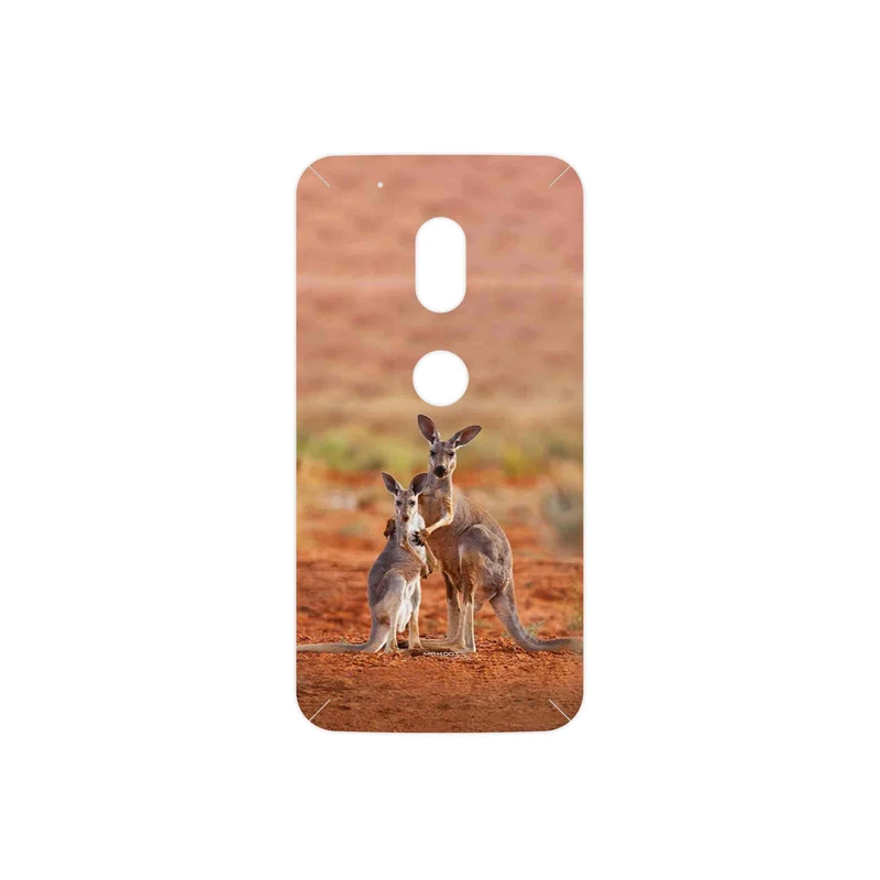 برچسب پوششی ماهوت مدل Kangaroo مناسب برای گوشی موبایل موتورولا Moto G4 Play