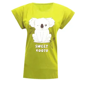 تی شرت آستین کوتاه زنانه تدی کد DKCOP 257