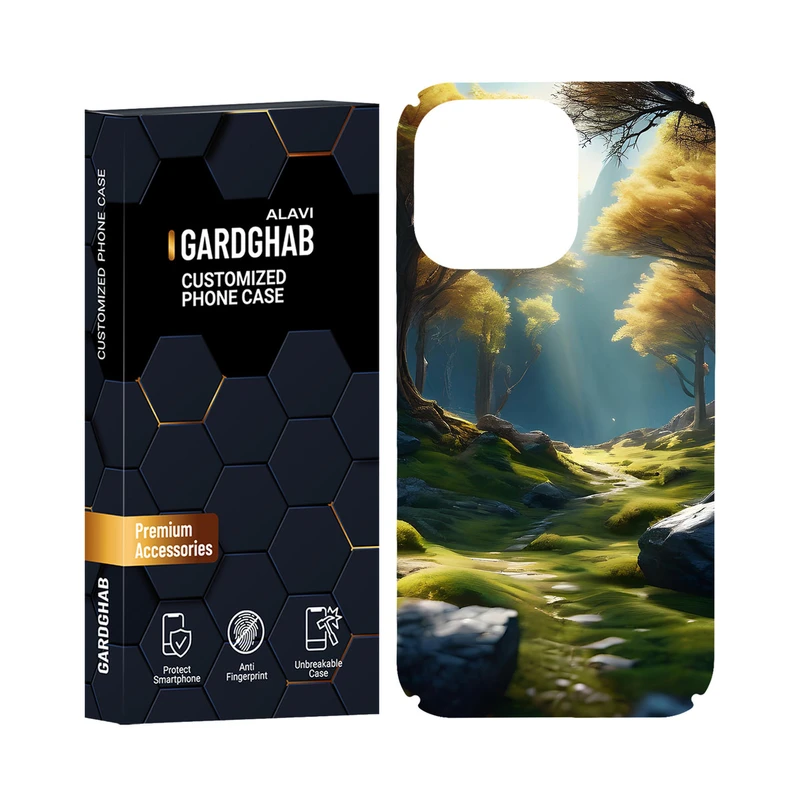 کاور گارد قاب مدل هنری مناسب برای گوشی موبایل اپل iPhone 13 pro