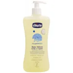 شامپو سر و بدن کودک چیکو مدل Gentle حجم 450 میلی لیتر
