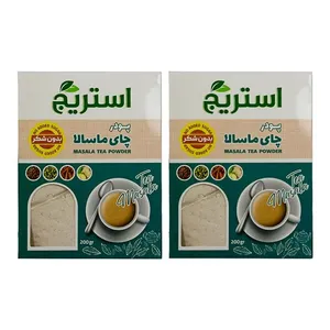 پودر چای ماسالا بدون شکر - 200 گرم مجموعه دو عددی