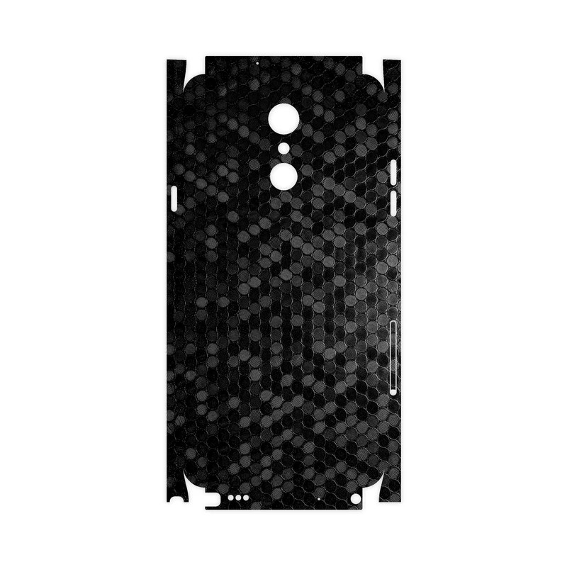برچسب پوششی ماهوت مدل Honey-Comb-Circle-FullSkin مناسب برای گوشی موبایل ال جی Q Stylus