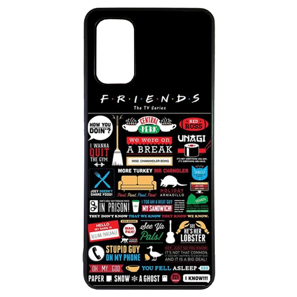 کاور طرح فرندز کد 1146 مناسب برای گوشی موبایل سامسونگ galaxy a32