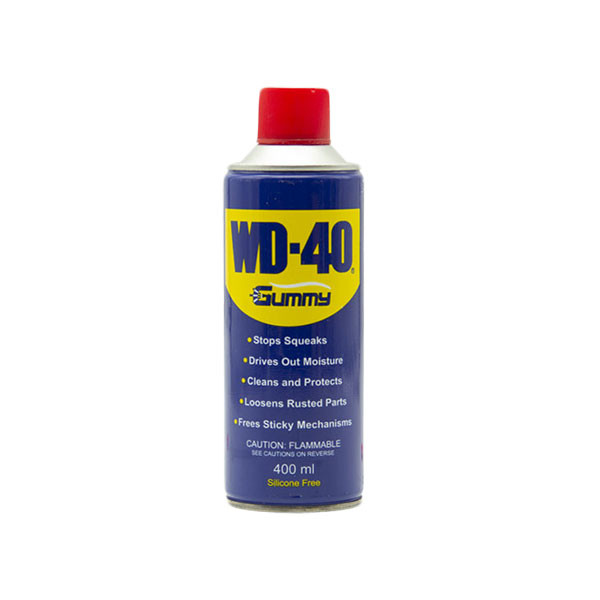 اسپری روان کننده گامی مدل WD-40 وزن 350 گرم بسته 2 عددی