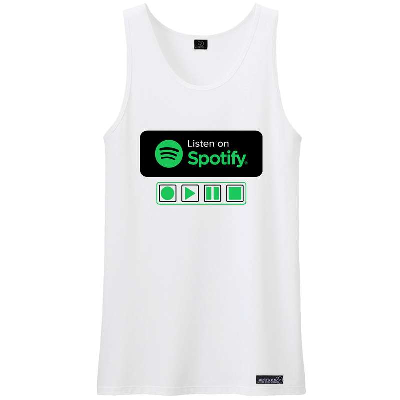 تاپ مردانه 27 مدل SPOTIFY Green کد MH18