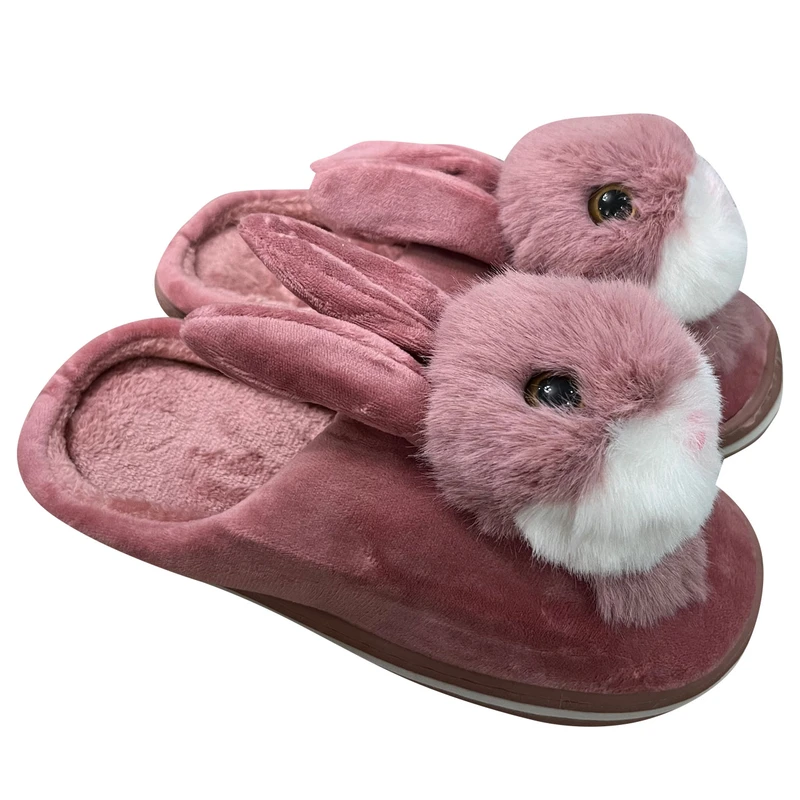  دمپایی حوله ای بچگانه مدل خزدار کد 93