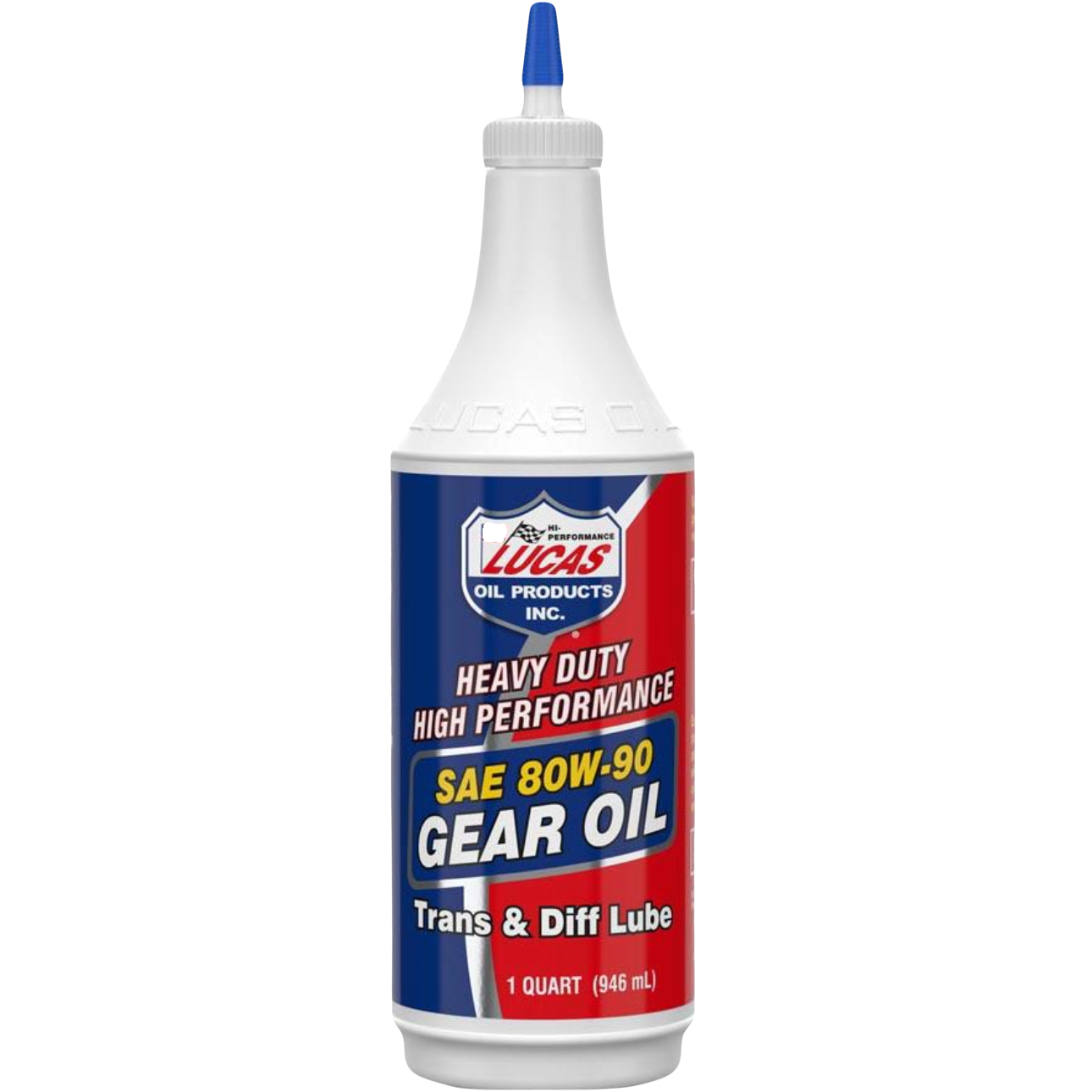 روغن دنده دستی لوکاس  مدل Lucas SAE 80w-90 heavy duty gear oil کد L946 حجم 946 میلی لیتر