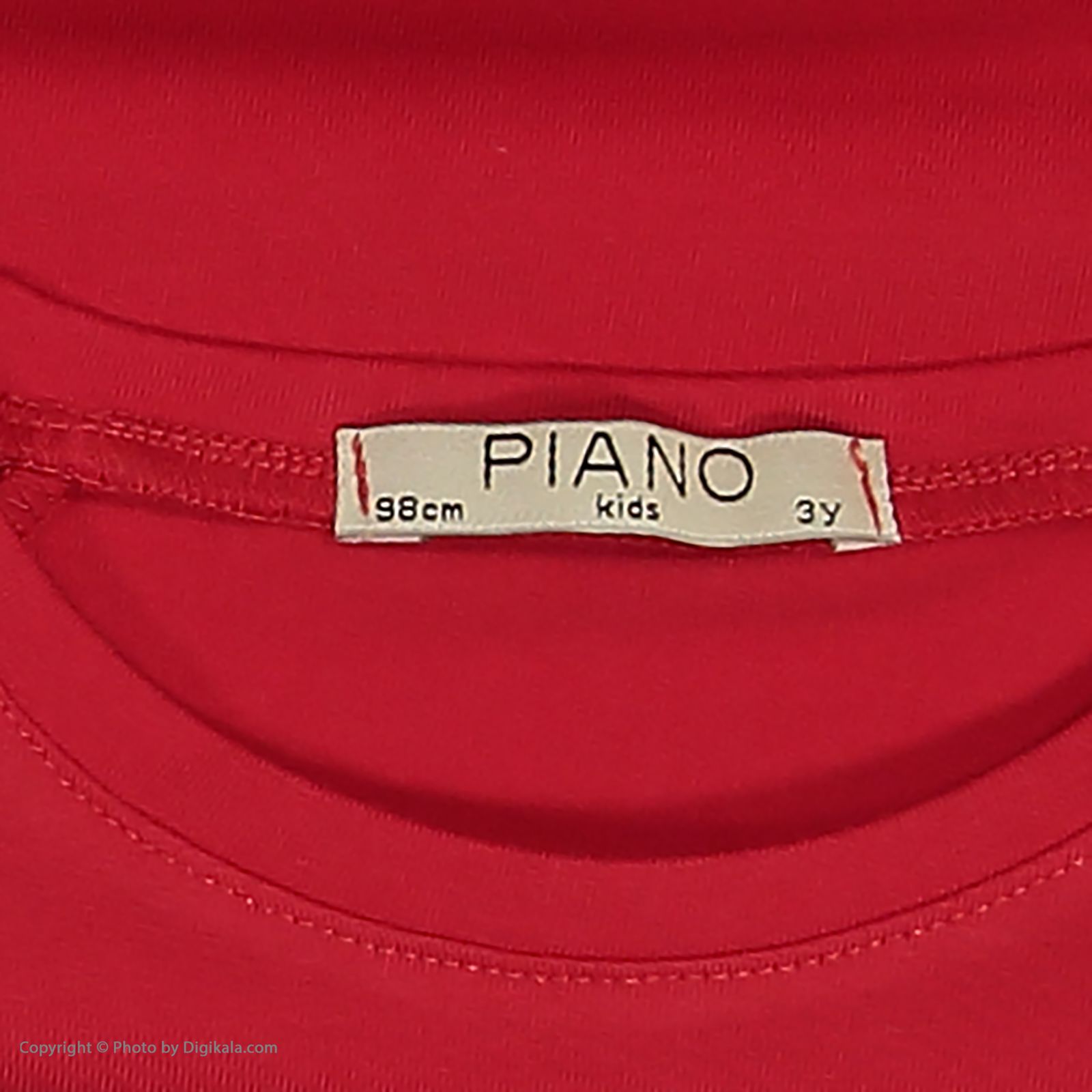 تی شرت دخترانه پیانو مدل 1833-72 -  - 5