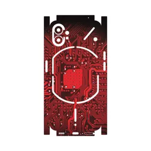 MAHOOT Red_Printed_Circuit_Board-FullSkin Cover Sticker for Nothing Phone 1