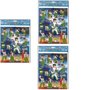 استیکر  کودک طرح بن تن کد BLF_1063A مجموعه 3 عددی