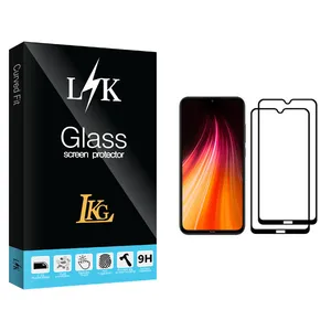 LKG LK Glass Screen Protector For Xiaomi Redmi Note 8 Pack Of 2