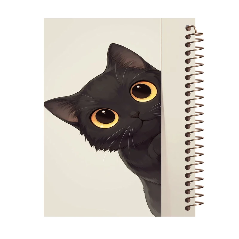 دفتر نقاشی 60 برگ طرح گربه کد A422