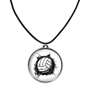 گردنبند خندالو مدل والیبال Volleyball کد 2643326435