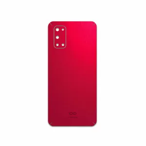 MAHOOT Matte-Warm-Red Cover Sticker for Realme 7 5G