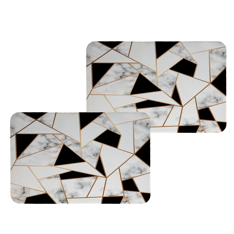 زیربشقابی طرح هندسی کد 8634 مجموعه 2عددی 