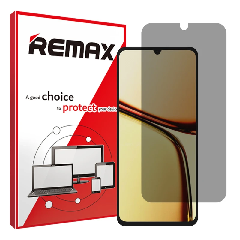 محافظ صفحه نمایش حریم شخصی ریمکس مدل Resistant‌ مناسب برای گوشی موبایل ریلمی C61