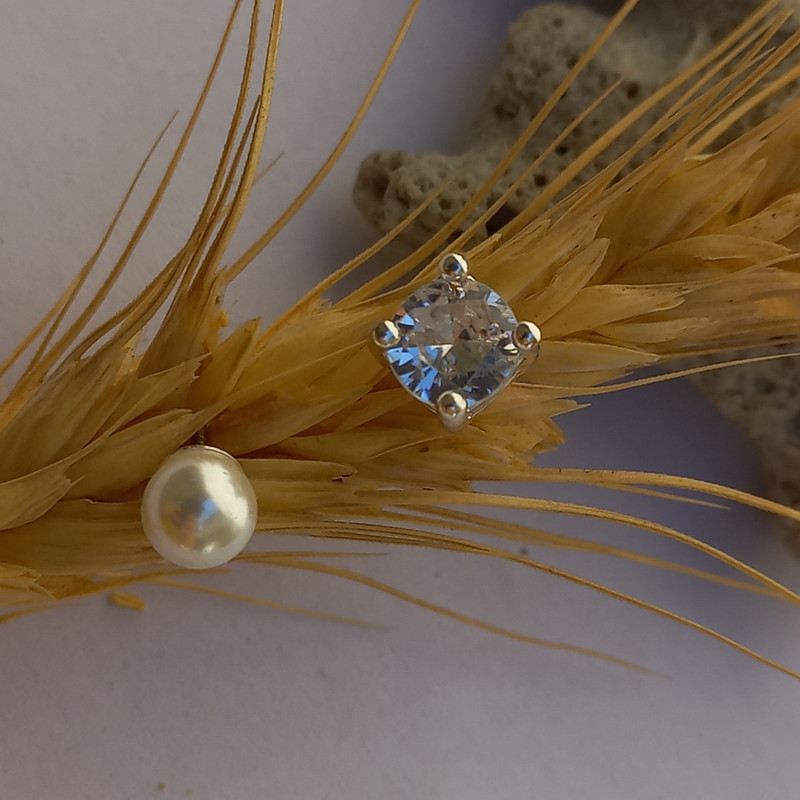 گوشواره زنانه مدل  SMR 0335 مجموعه 3 عددی