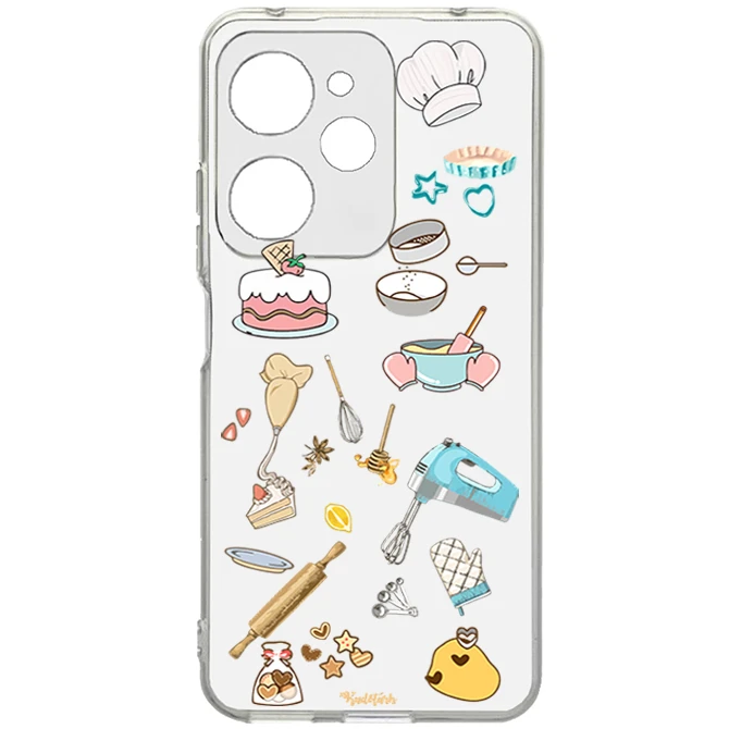 کاور طرح آشپزی مناسب برای گوشی موبایل شیائومی Redmi Note 12 Pro 