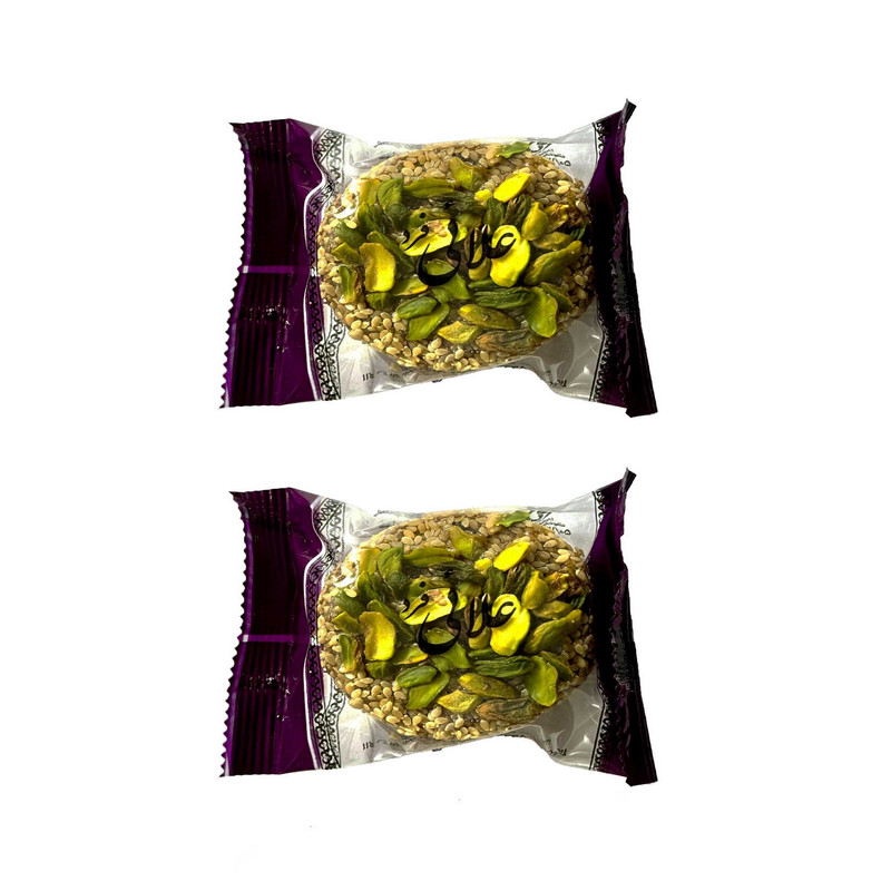 حلوا کنجدی رژیمی - 80 گرم بسته 2 عددی
