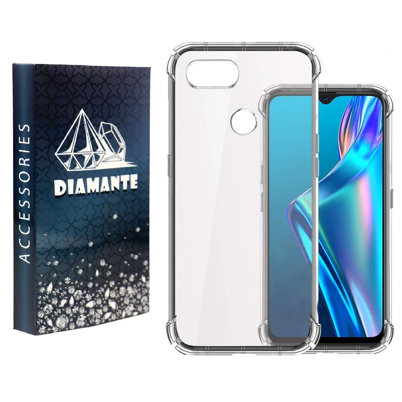 کاور دیامانته مدل Bianco Navy مناسب برای گوشی موبایل سامسونگ Galaxy A5 2018