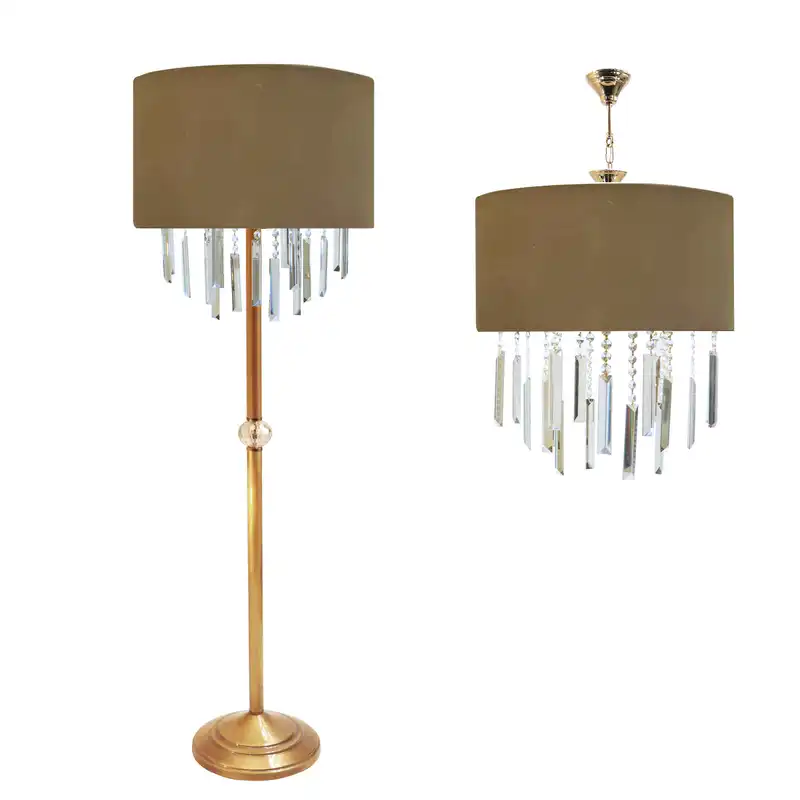 آباژور ایستاده مدل Cardi.A43 به همراه لوستر