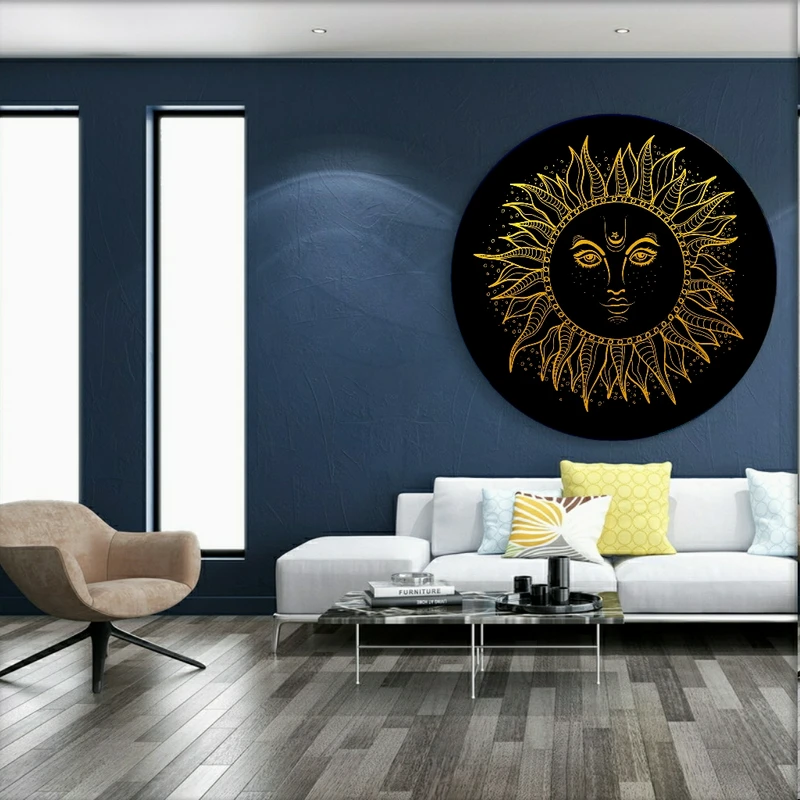 پوستر پارچه ای طرح فانتزی مدل خورشید کد BK1531